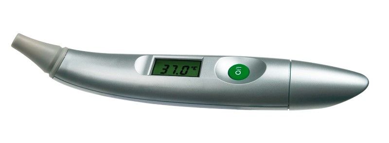 Pontos hőmérséklet meghatározás
Fülben használható, bőrkontaktus nélkül méri a hőmérsékletet
Kiegészítő funkciókkal rendelkezik - környezet hőmérséklet, folyedékok, tárgyak, felületek hőmérsékletének mérésére is alkalmas (meghatározhatjuk a f